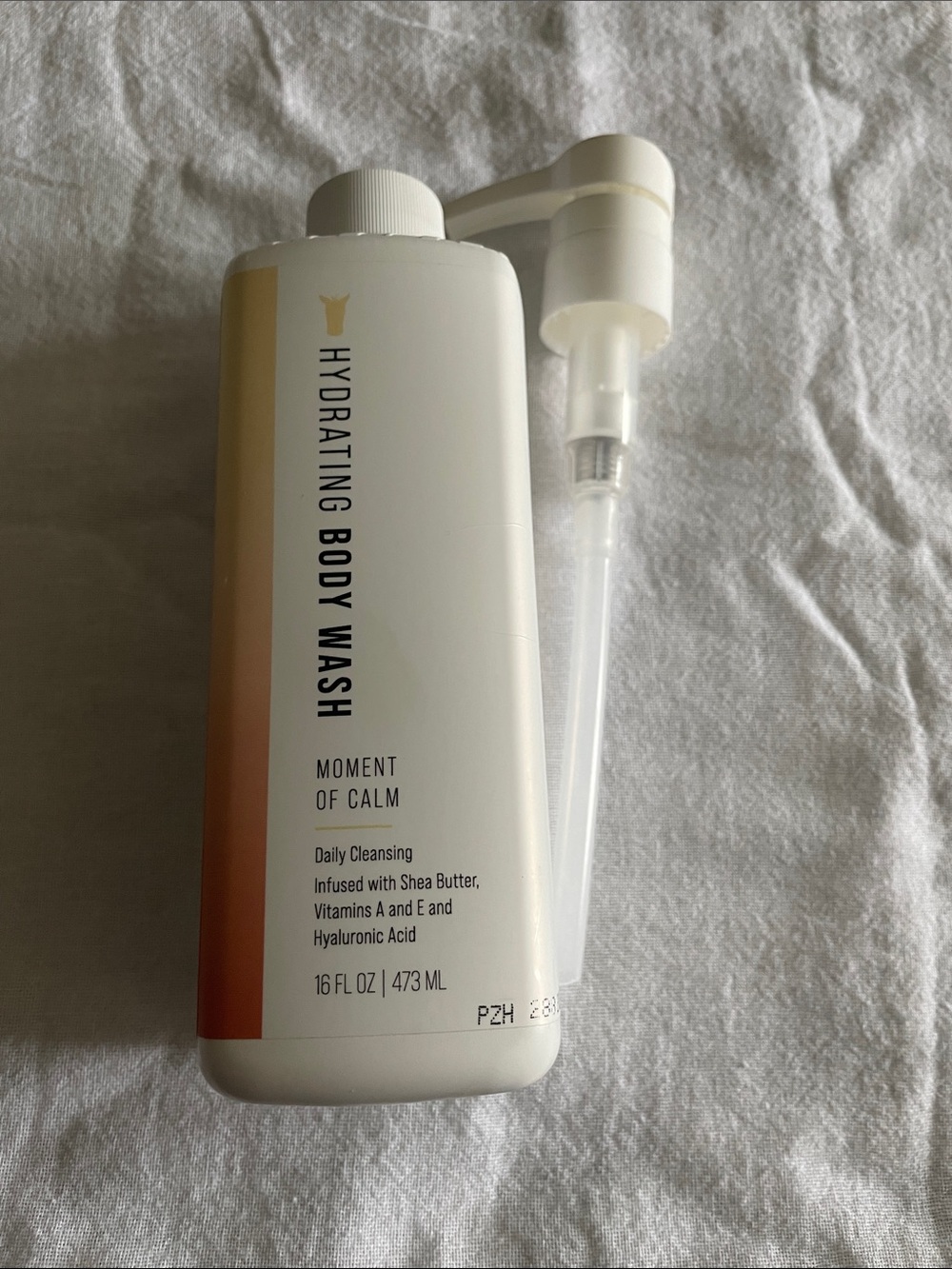Pink zebra hydrating body wash